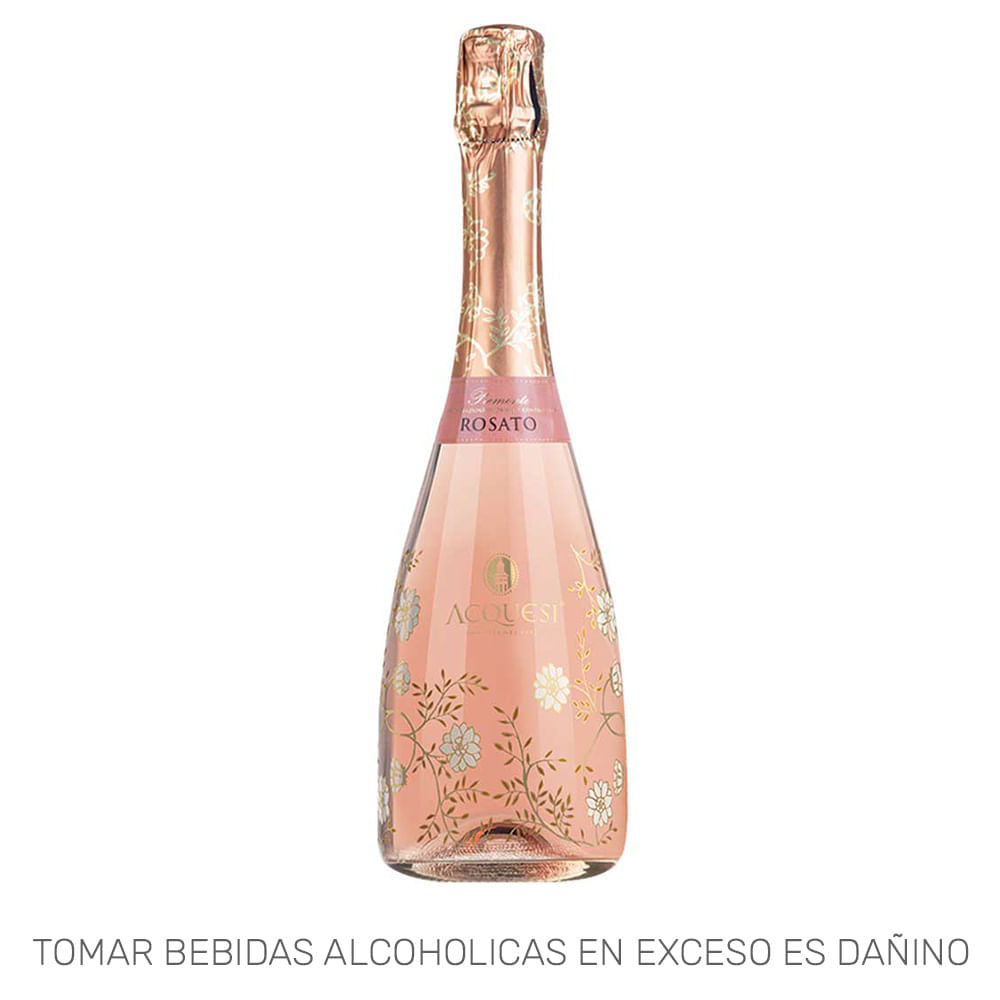 Espumante ACQUESI Rosato Botella 750ml