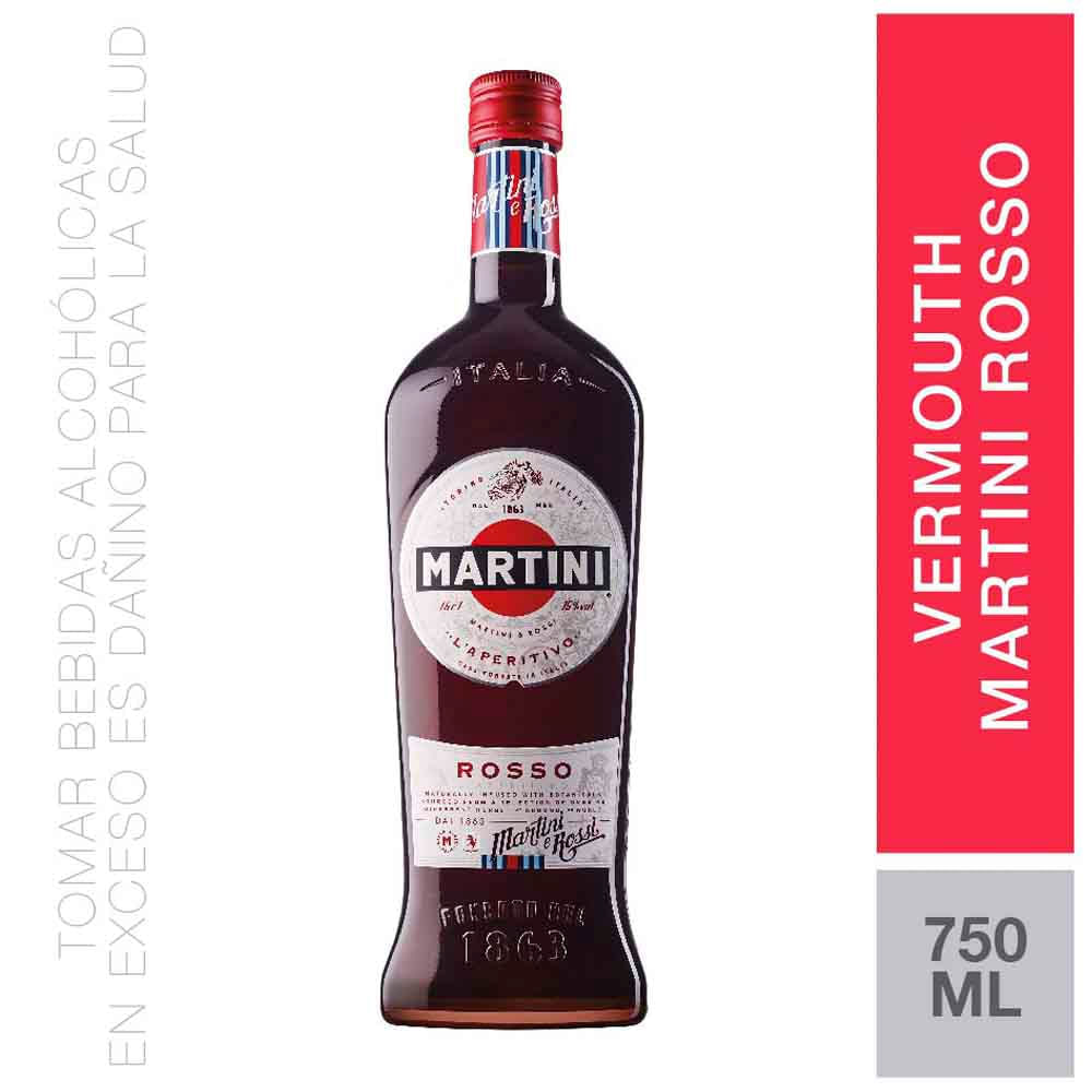 Vermouth MARTINI Rosso Botella 750ml Vermouth MARTINI Rosso Botella 750ml