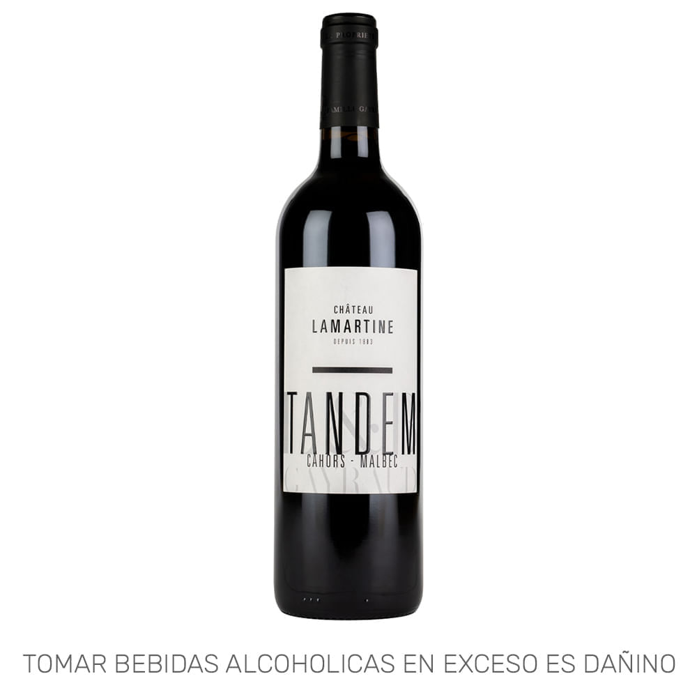 Vino Tinto TANDEM Botella 750ml