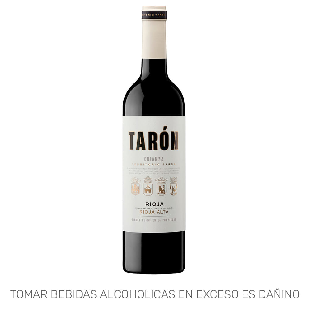Vino Tinto TARÓN Crianza Botella 750ml