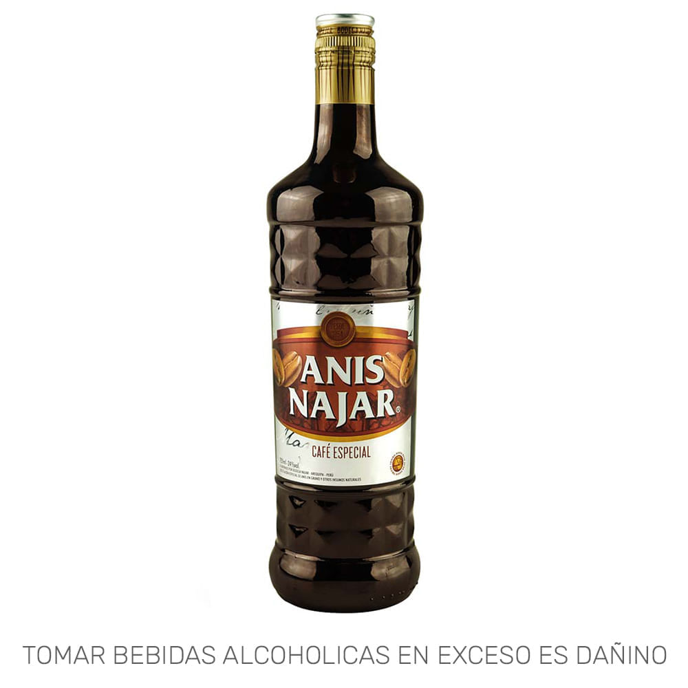 Anís NAJAR Cafe Botella 750ml Anís NAJAR Cafe Botella 750ml