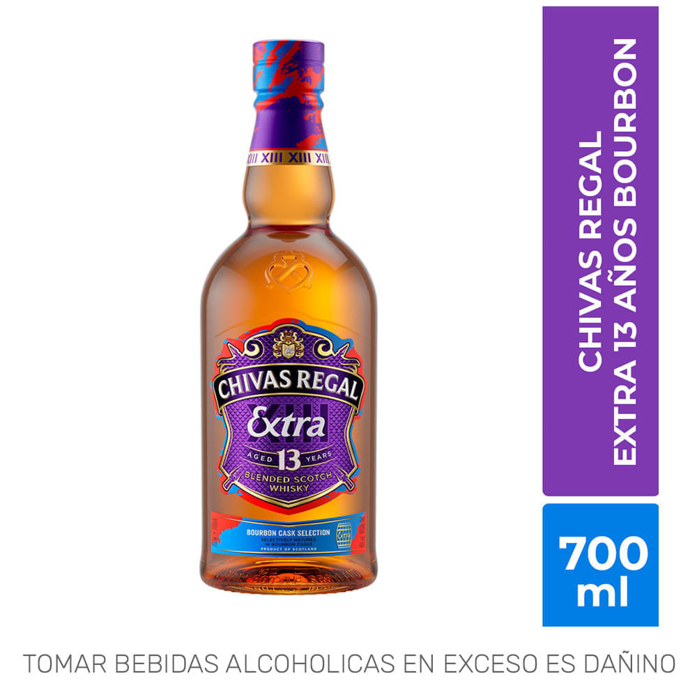 Whisky CHIVAS REGAL Extra 13 Bourbon Botella 700ml