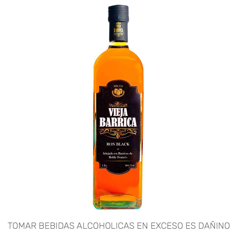 Ron VIEJA BARRICA Black Botella 750ml