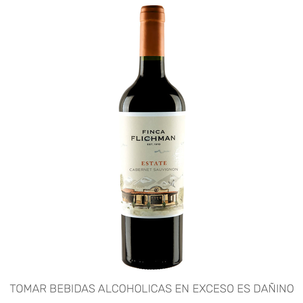 Vino Tinto FINCA FLEICHMAN Estate Cabernet Sauvignon Botella 750ml