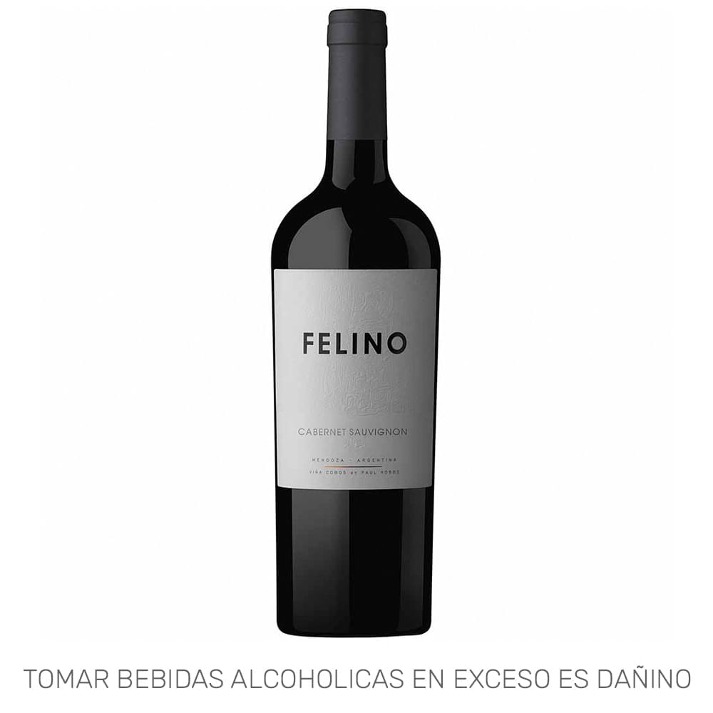 Vino Tinto VIÑA COBOS Felino Cabernet Sauvignon Botella 750ml