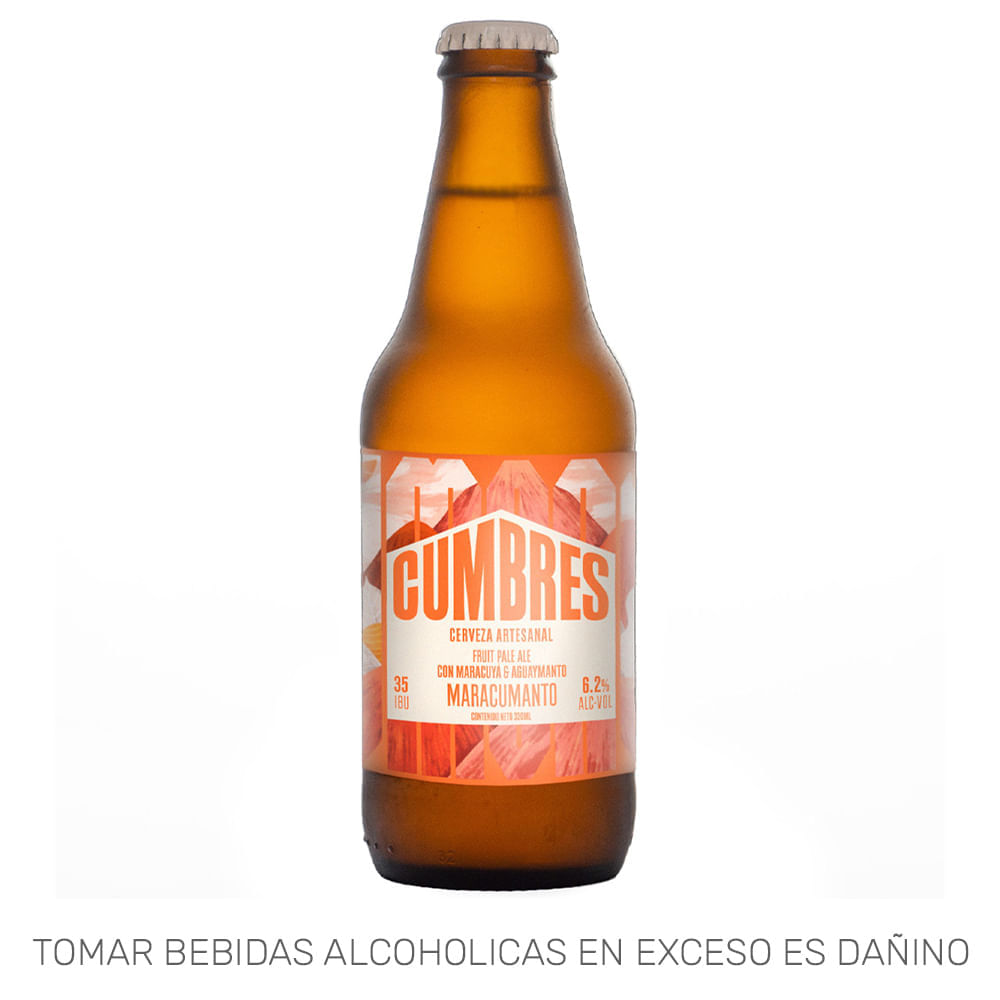 Cerveza CUMBRES Maracumanto Botella 330ml