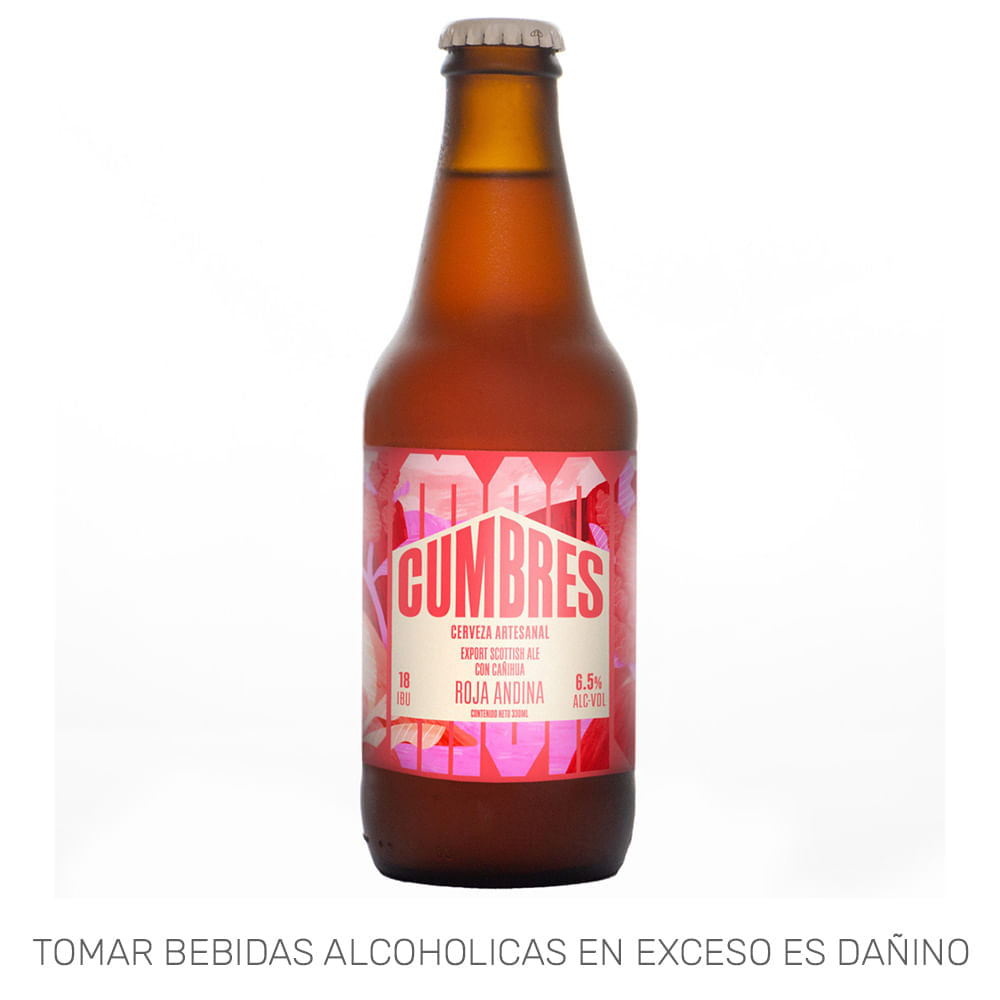 Cerveza CUMBRES Roja Andina Botella 330ml