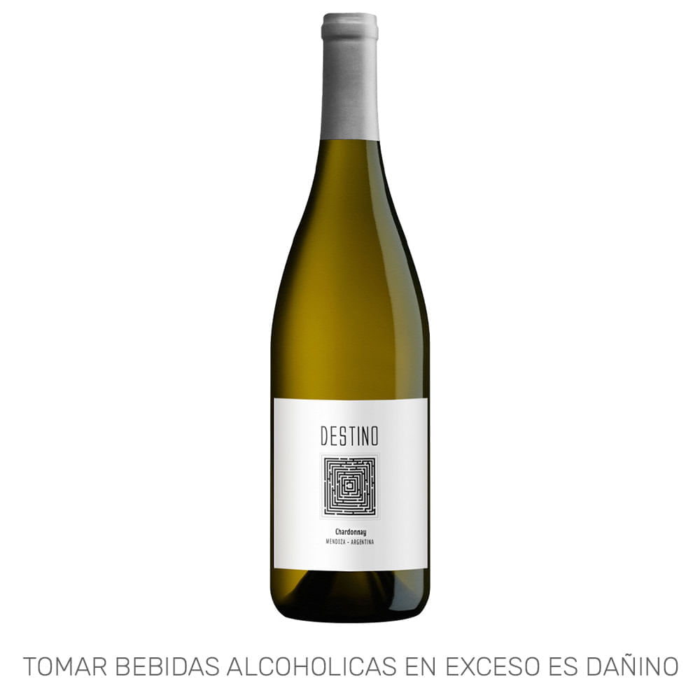 Vino Blanco DESTINO Chardonnay Botella 750ml