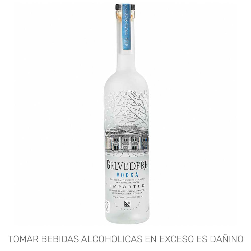 Vodka BELVEDERE Botella 750ml