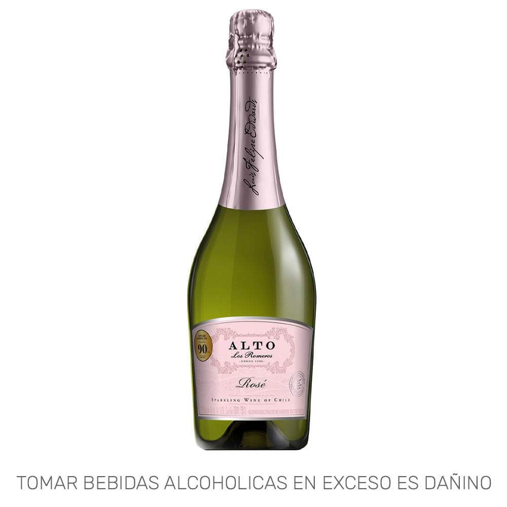 Espumante Rosé ALTOS LOS ROMEROS Botella 750ml