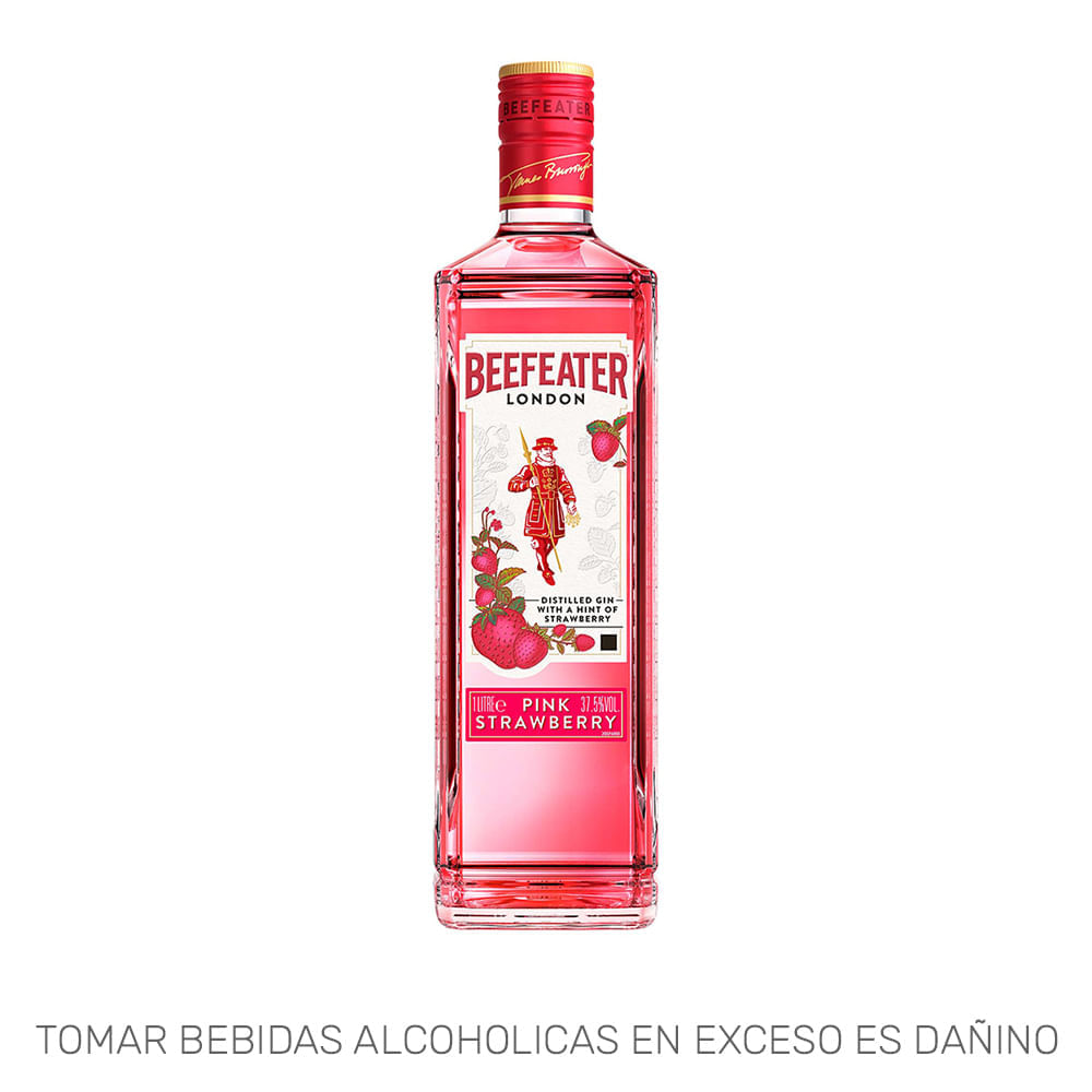 Gin BEEFEATER Pink Botella 1L