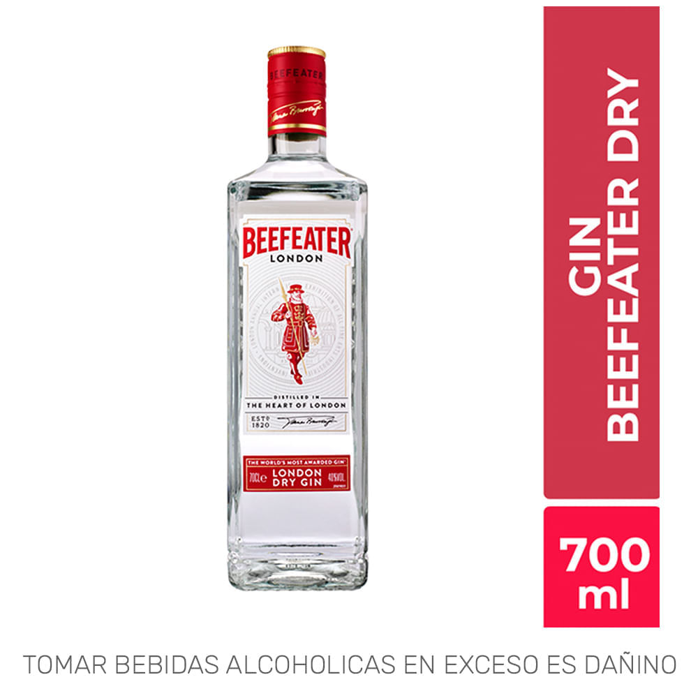 Gin BEEFEATER London Dry Botella 700ml