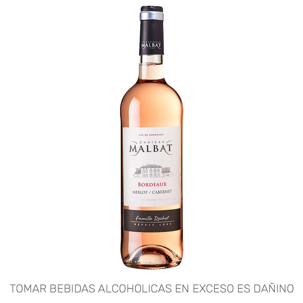 Vino Rosé BORDEAUX Chateau Malbat Botella 750ml