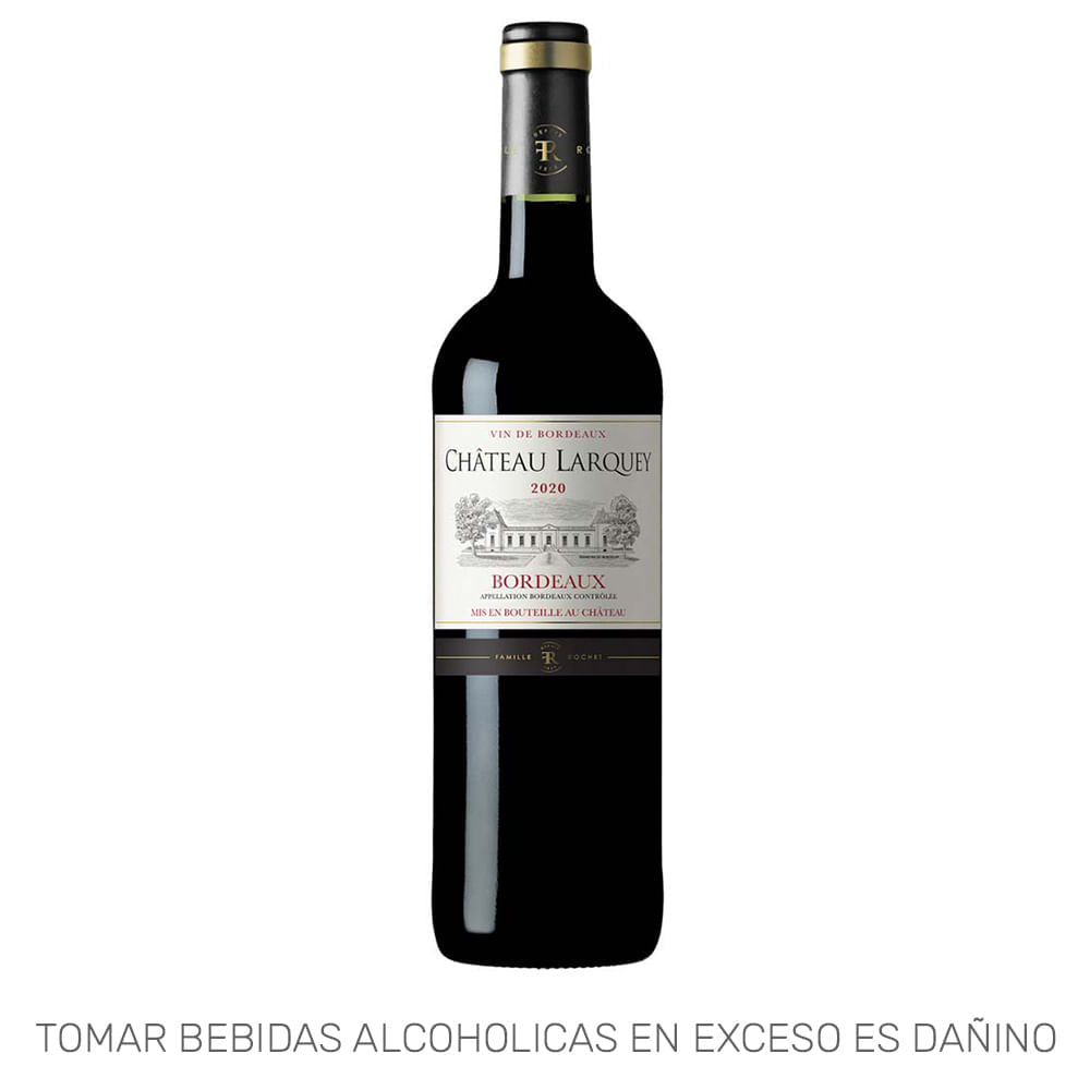 Vino Tinto BORDEAUX Rougex Malbat Botella 750ml