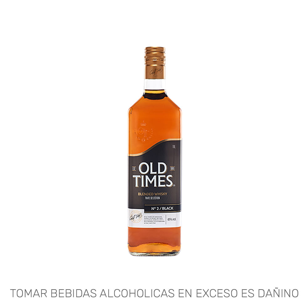 Whisky OLD TIMES Black Botella 750ml Whisky OLD TIMES Black Botella 750ml