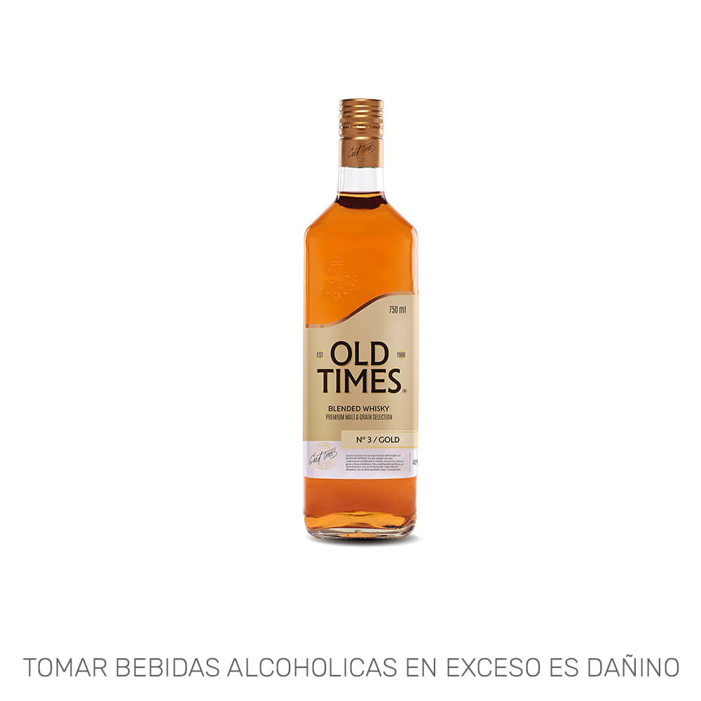 Whisky OLD TIMES Gold Botella 750ml