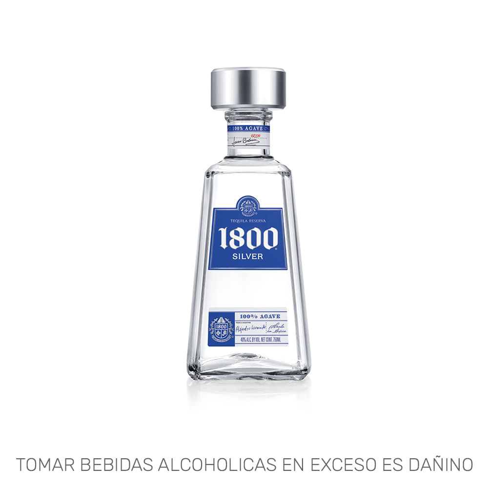 Tequila 1800 Silver Botella 750ml