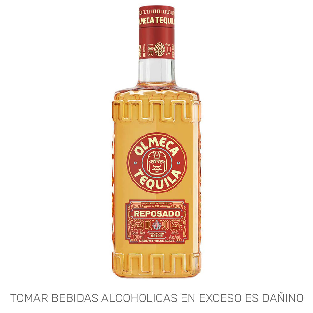 Tequila Reposado OLMECA ALTOS Botella 1L