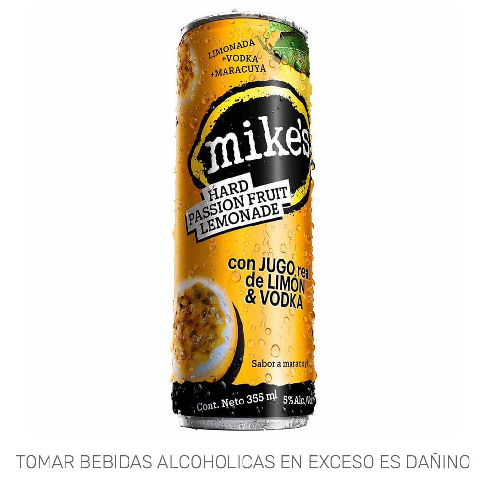 Ready To Drink (RTD) MIKE'S Passion Fruit Lata 355ml Ready To Drink (RTD) MIKE'S Passion Fruit Lata 355ml