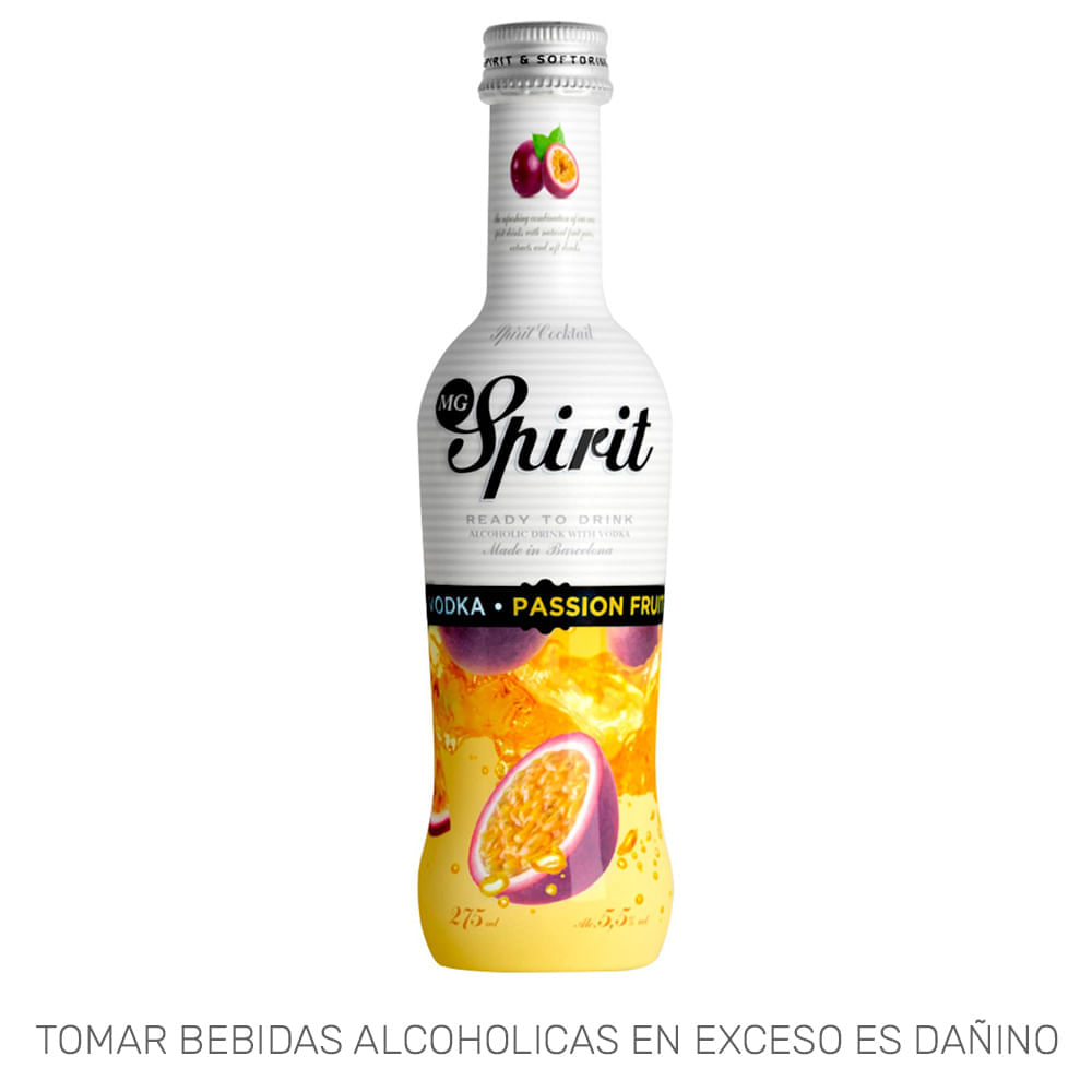 Ready To Drink (RTD) SPIRITS Passion Fruit Botella 275ml Ready To Drink (RTD) SPIRITS Passion Fruit Botella 275ml
