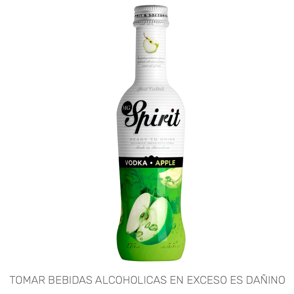 Ready To Drink (RTD) SPIRITS Manzana Botella 275ml