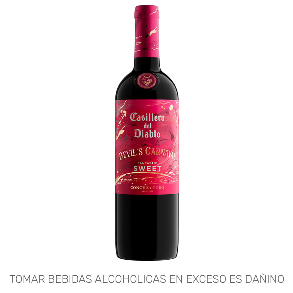 Vino Tinto CASILLERO DEL DIABLO Carnaval Devils Fantastic Botella 750ml