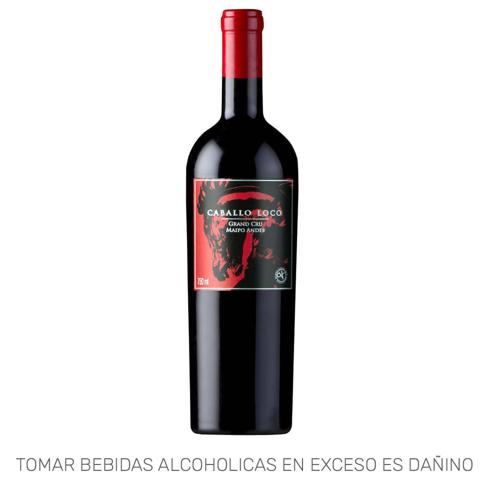 Vino Tinto CABALLO LOCO Grand Cru Maipo Botella 750ml
