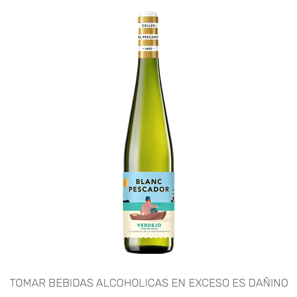 Vino Blanco BLANC PESCADOR Verdejo Botella 750ml