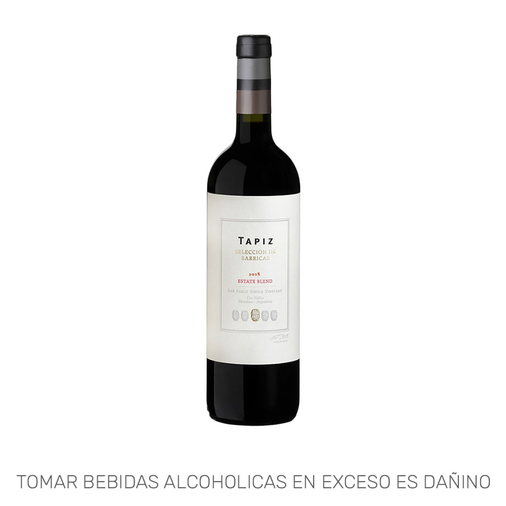 Vino Tinto TAPIZ Selección Barricas Estate Blend Botella 750ml