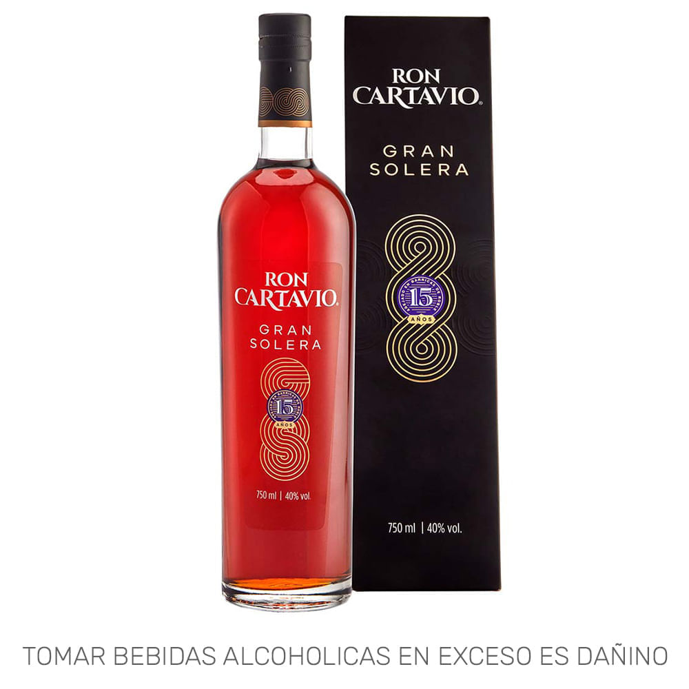 Ron CARTAVIO Gran Solera 15 Años Botella 750ml