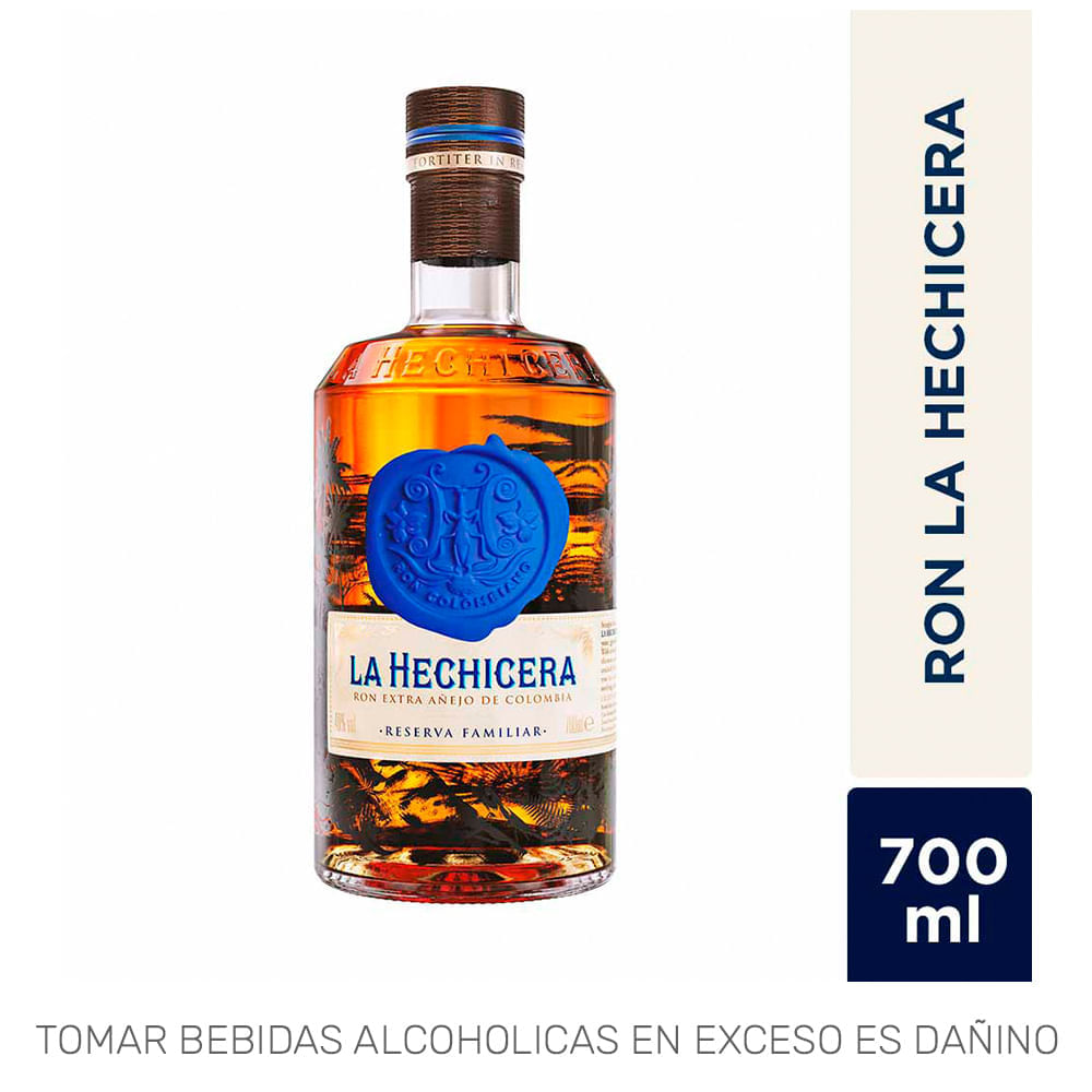 Ron LA HECHICERA Botella 700ml Ron LA HECHICERA Botella 700ml