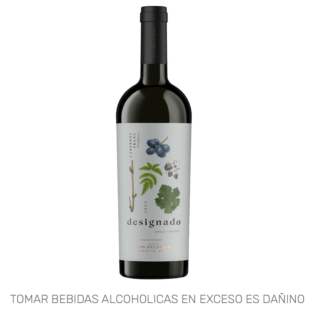 Vino Tinto LOS HELECHOS Cabernet Franc Botella 750ml