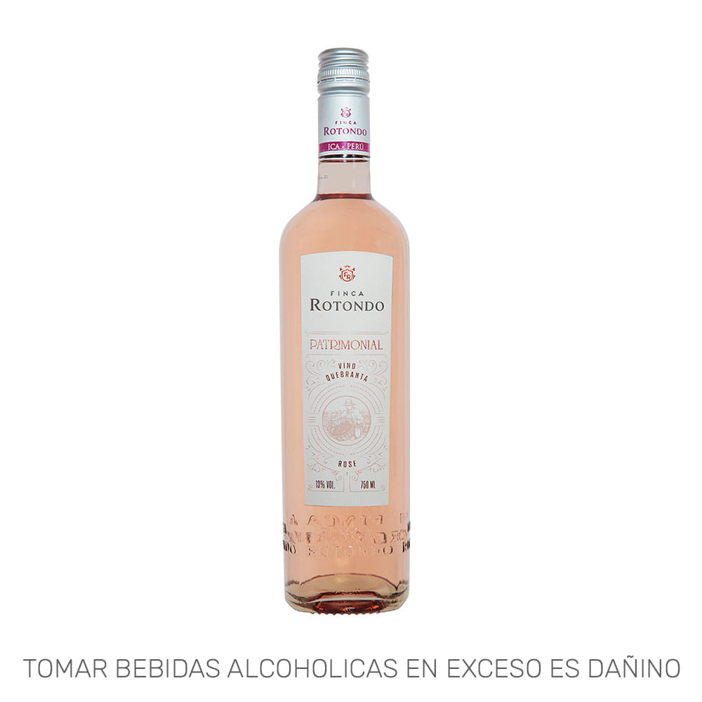 Vino Rosé FINCA ROTONDO Patrimonial Quebranta Botella 750ml