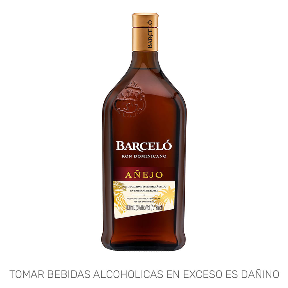 Ron BARCELÓ Añejo Botella 1L
