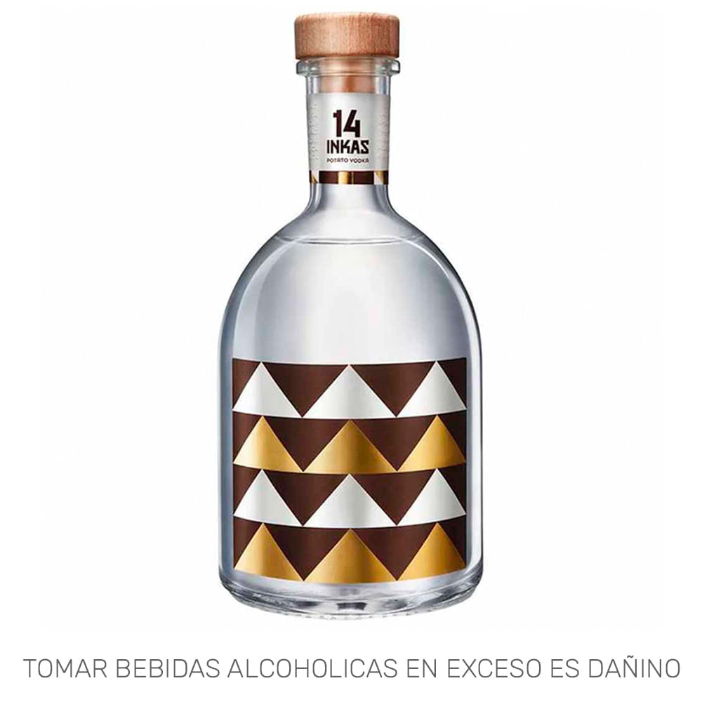 Vodka 14 INKAS Botella 750ml