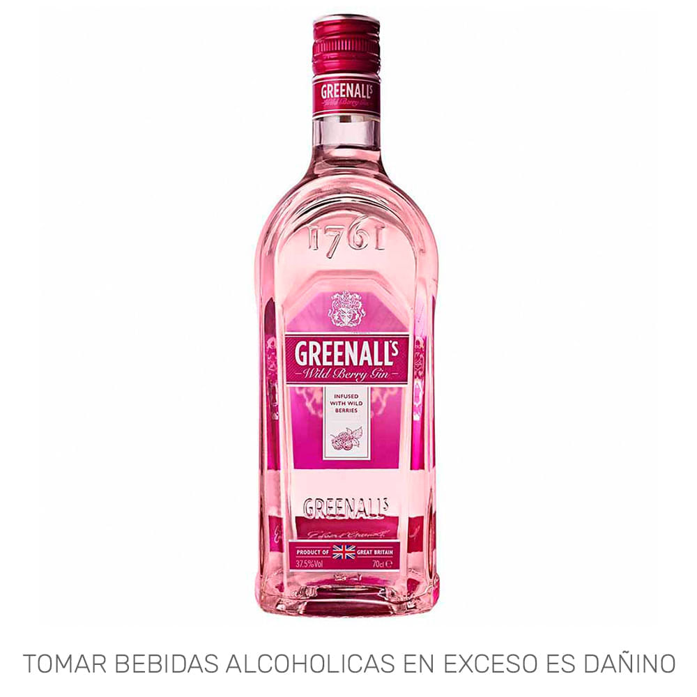 Gin GREENALL'S Wild Berry Botella 700ml Gin GREENALL'S Wild Berry Botella 700ml