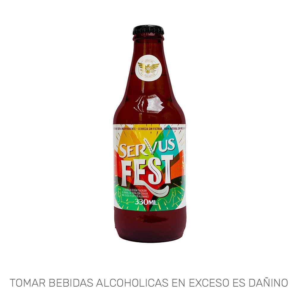 Cerveza SERVUS Fest Botella 330ml