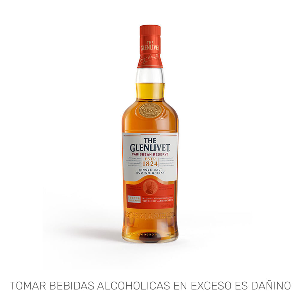 Whisky THE GLENLIVET Caribbean Botella 700ml