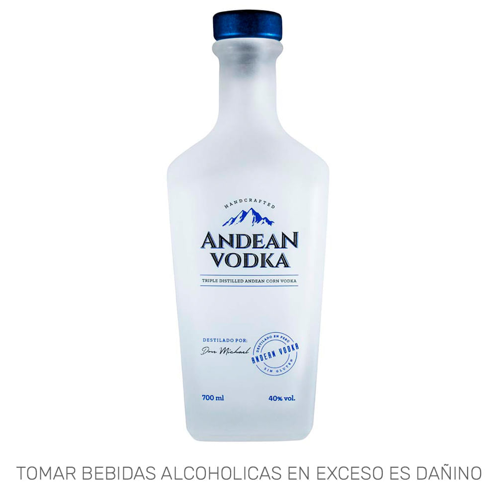 Vodka ANDEAN Botella 700ml Vodka ANDEAN Botella 700ml