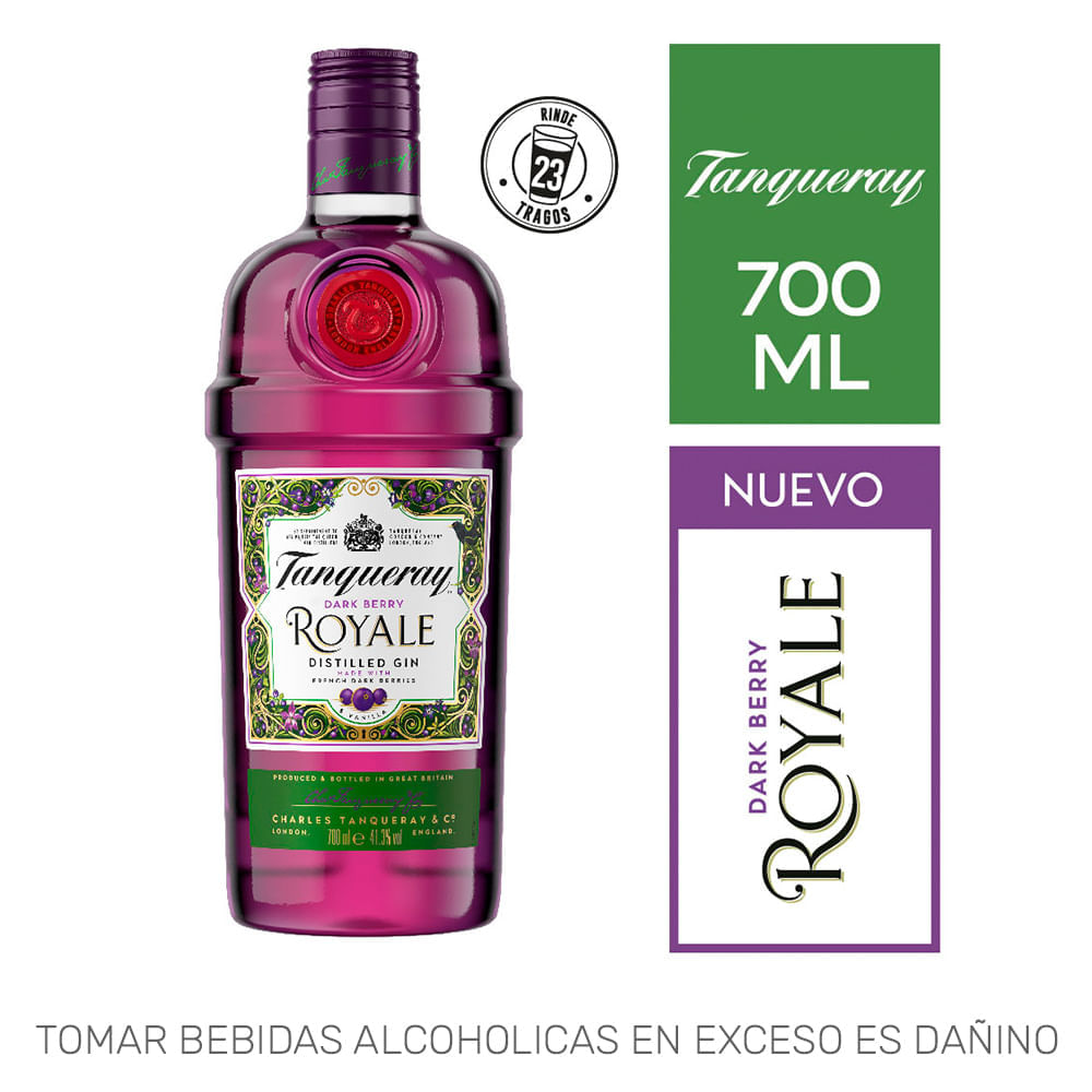 Gin TANQUERAY Royale Botella 700ml