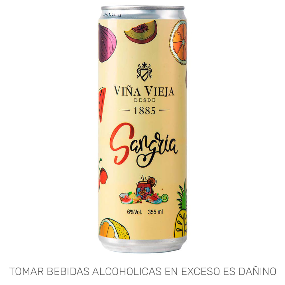 Sangría VIÑA VIEJA Lata 355ml