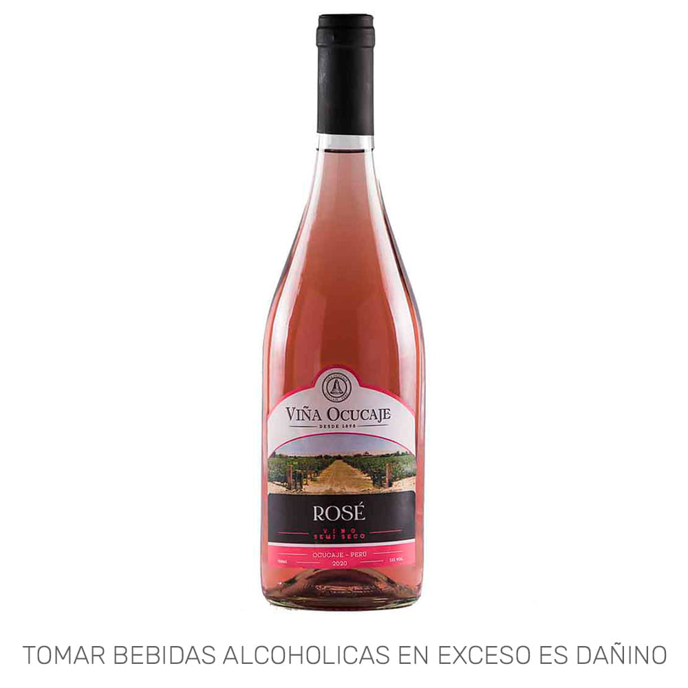 Vino Rosé OCUCAJE Rosé Semi Seco Botella 750ml