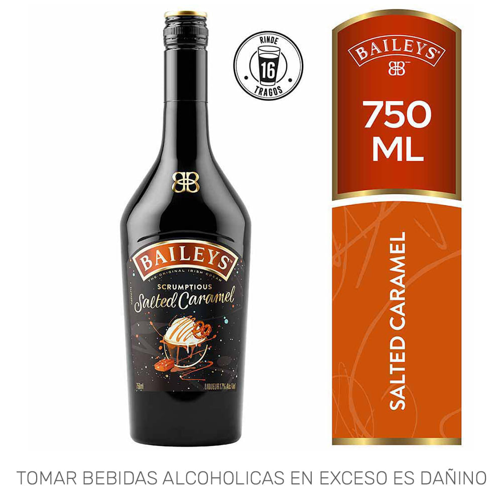 Licor de Crema BAILEYS Salted Caramel Botella 750ml
