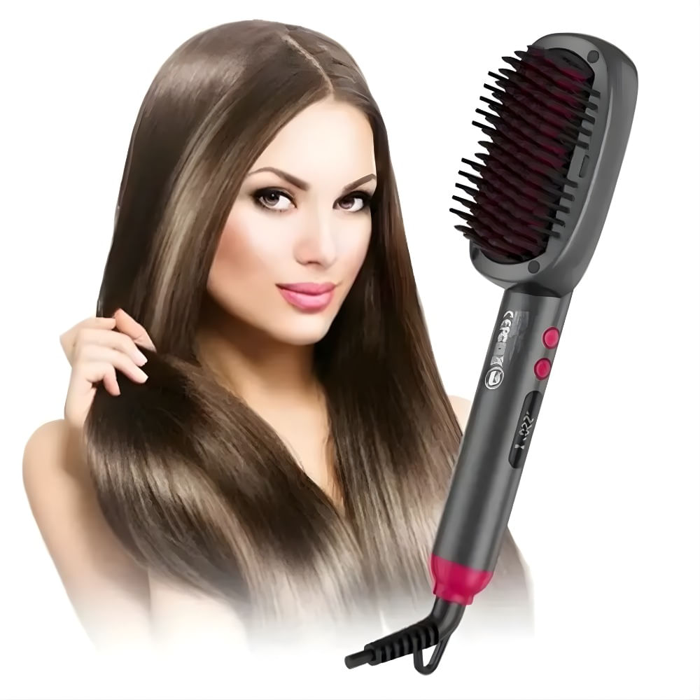 Cepillo Térmico Roziapro Modelo Hr862 Plancha Secadora Ceram