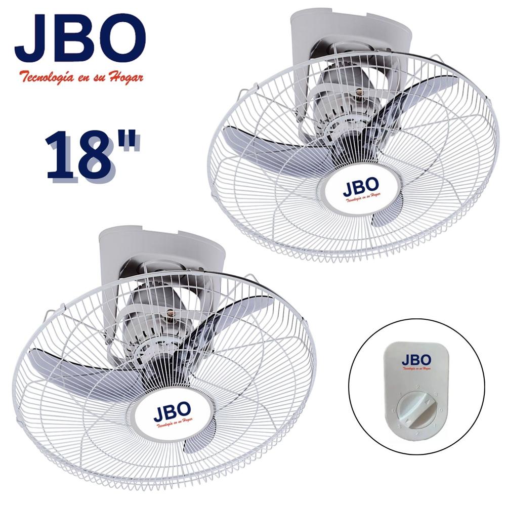 Pack Ventiladores de Techo Industrial JBO 185T Orbital 18"" 3 aspas