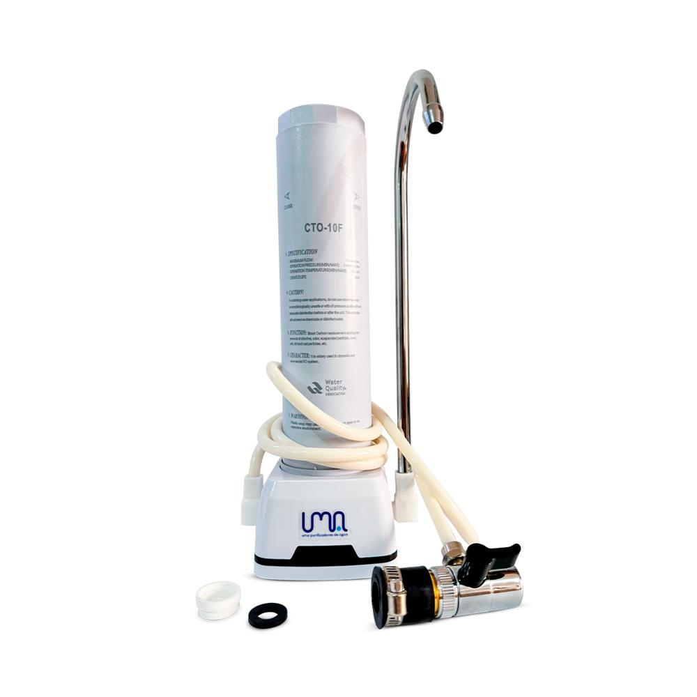 Purificador de agua simple sobre el lavadero Genérico Yakua KWF-1 Filtro de agua