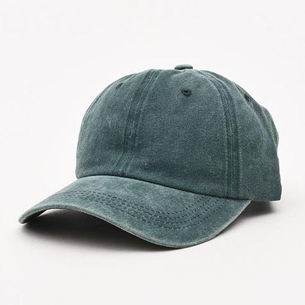 Gorro Tipo Beisbol Washed Effect Baseball Verde Gorro Tipo Beisbol Washed Effect Baseball Verde