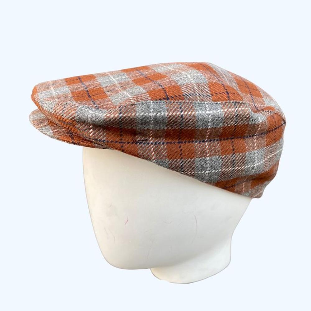 Boina de Hombre Nation Dorian Lanilla - Cuadros  Talla M