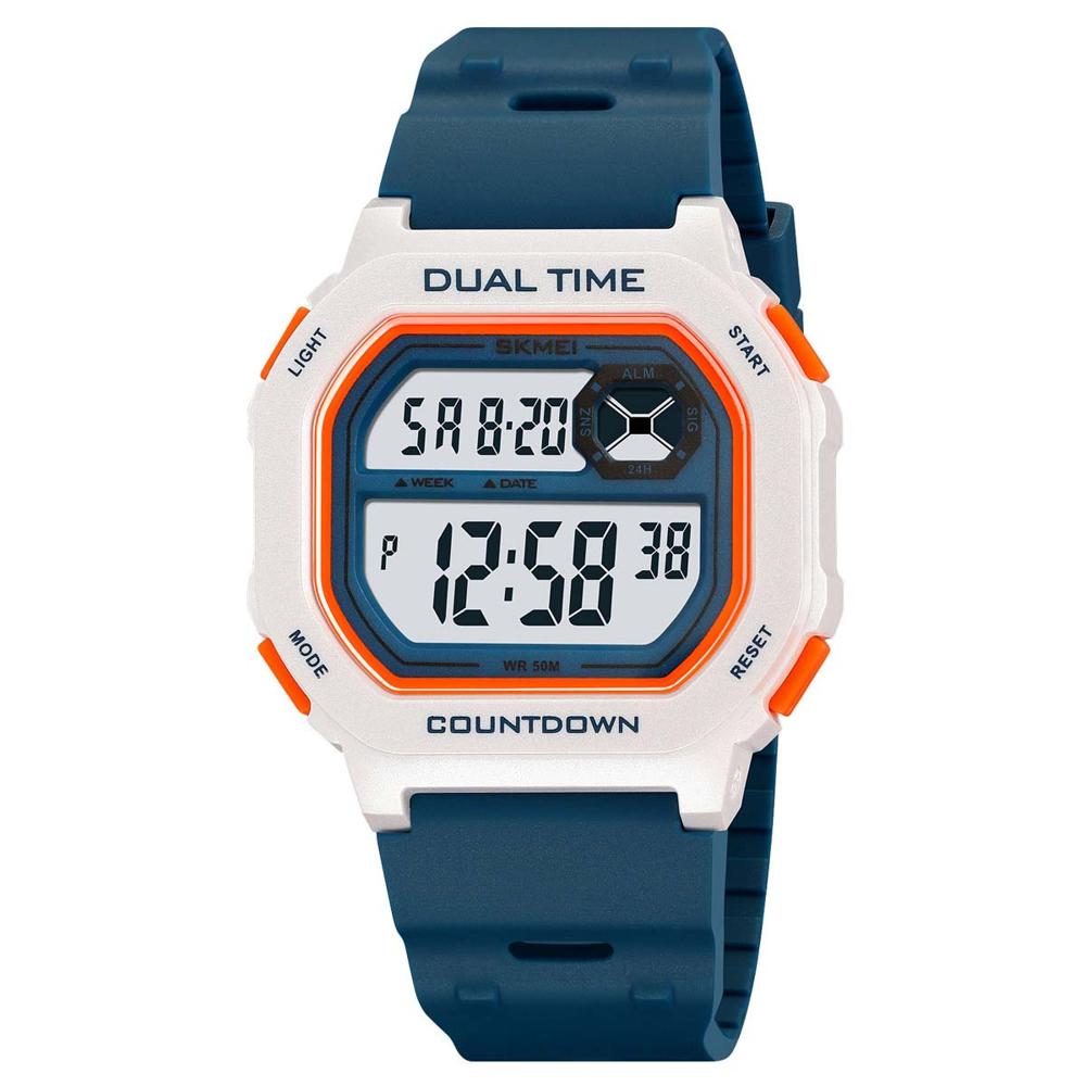 Reloj Skmei Block Hombre Digital Deportivo Alarma Luz Tiempo Dual 2543