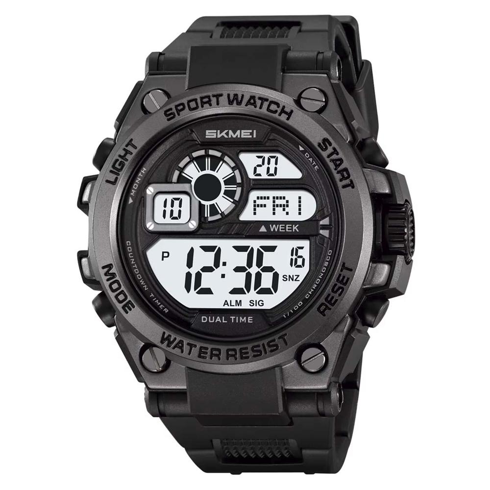 Reloj Skmei Heavy Hombre Digital Deportivo Cronómetro Dual LED 2318